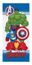 Toalha De Banho Felpuda Lepper Avengers 120x60cm