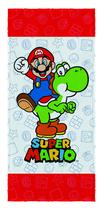 Toalha De Banho Felpuda Super Mario Lepper Toalha De Banho Felpuda Super Mario Lepper