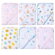 Toalha de Banho Fralda Soft com Capuz para Bebê OU Kit com 2, 3 ou 4 Toalhas