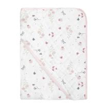 TOALHA DE BANHO FRALDA SOFT DUAS CAMADAS COM CAPUZ LATERAL PARA BEBÊ PAPI- 80x80CM MACIA, ABSORVENTE Cor:FLORES NO JARDI TOALHA DE BANHO FRALDA SOFT DUAS CAMADAS COM CAPUZ LATERAL PARA BEBÊ PAPI- 80x80CM MACIA, ABSORVENTE Cor:FLORES NO JARDI