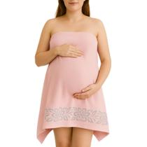 Toalha de Banho Gestante Gravida Maternidade Banhão Macia Grande Gigante Luxo 100 Algodão