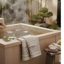 Toalha de Banho Gigante Avulsa 1,50m 100 Algodão 400g Petit Poá