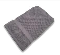 Toalha de Banho Gigante Cinza Jacquard Algodão Porto Fino Cortex
