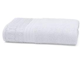 Toalha de Banho Gigante Cristal com Renda Buettner