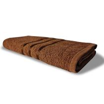 Toalha De Banho Grande Viena 230g/m² 100% Algodão 70x125cm - Marrom Marrom
