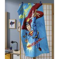 Toalha De Banho Infantil 100% Algodão Superman 1,30X70Cm