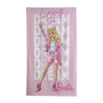 Toalha De Banho Infantil Aveludada Barbie Dohler