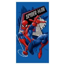 Toalha de Banho Infantil Aveludada Homem Aranha - Dohler