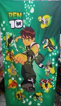 Toalha De Banho Infantil Ben 10 Desenho Veludo Estampa Macia - Loja Camargo