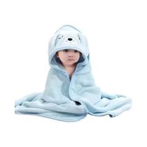 Toalha De Banho Infantil Com Capuz Em Estilo Cartoon, Robe Quente Para Bebês E Crianças, Envoltório
