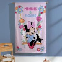 Toalha De Banho Infantil Felpuda Minnie 15 Dohler 70x115cm Toalha De Banho Infantil Felpuda Minnie 15 Dohler 70x115cm