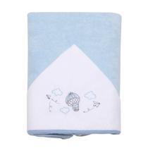 Toalha De Banho Infantil Forrada C/ Capuz Balão 90x80Cm Toalha De Banho Infantil Forrada C/ Capuz Balão 90x80Cm