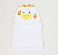 Toalha De Banho Infantil Fraldada Com Capuz Bordado Menino Toalha De Banho Infantil Fraldada Com Capuz Bordado Menino