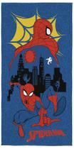 Toalha de Banho Infantil Homem Aranha Aveludada - Lepper Toalha de Banho Infantil Homem Aranha Aveludada - Lepper