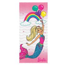 Toalha De Banho Infantil Lepper Barbie Reinos Mágicos Sereia