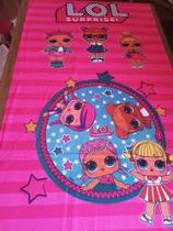 Toalha de banho infantil personagem sublimada