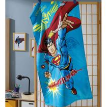 Toalha De Banho Infantil Superman Aveludada Dohler