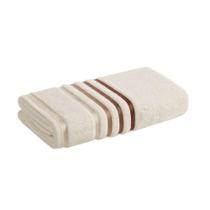 Toalha De Banho Karsten Ivory 3972412 98% Algodão 2% Viscose 70x140cm Toalha De Banho Karsten Ivory 3972412 98% Algodão 2% Viscose 70x140cm