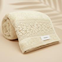 Toalha de Banho Karsten Provence 100% Algodão - Barra em Floral Grossa Macia Antipilling - 70 x 135 Toalha de Banho Karsten Provence 100% Algodão - Barra em Floral Grossa Macia Antipilling - 70 x 135