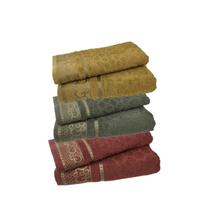 Toalha de Banho Kit 3 Banho e 3 Rosto Macia 100% Algodão