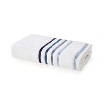 Toalha de Banho Lumina Gigante Branco Azul Karstem 86X150CM Toalha de Banho Lumina Gigante Branco Azul Karstem 86X150CM
