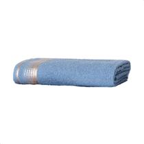 Toalha de Banho Luxo Lumin 100 Algodão 360g/m Luxo Macia Grande e Alta Absorção 75x150cm Azul