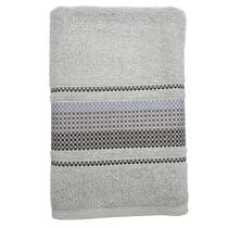 Toalha de Banho Margot Cinza Claro 100 Algodão Groh 70x135cm