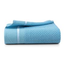 Toalha De Banho Medeli 1,50m X 80cm 01 Peça 100% Algodão Toque Suave - Azul Toalha De Banho Medeli 1,50m X 80cm 01 Peça 100% Algodão Toque Suave - Azul