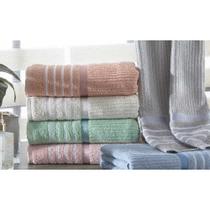 Toalha De Banho Nancy Marfim 65cmx1,35m Corttex