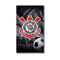 Toalha De Banho Oficial Time Corinthians 70X130Cm Buettner Toalha De Banho Oficial Time Corinthians 70X130Cm Buettner