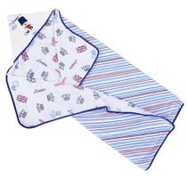 Toalha de banho para bebê bordada com forro e capuz - BABY NICE Toalha de banho para bebê bordada com forro e capuz - BABY NICE