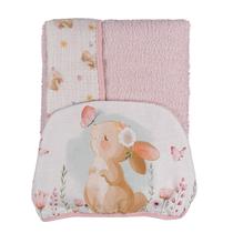 Toalha de Banho para Bebê Felpa Soft Baby Joy Fábula Toalha de Banho para Bebê Felpa Soft Baby Joy Fábula