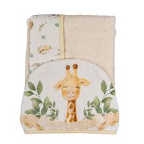 Toalha de Banho para Bebê Felpa Soft Baby Joy Fábula