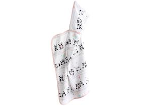 Toalha de Banho para Bebê Santista com Capuz - 100% Algodão Baby Panda Toalha de Banho para Bebê Santista com Capuz - 100% Algodão Baby Panda