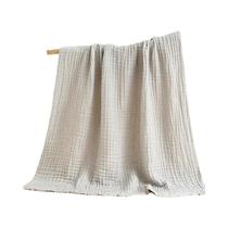 Toalha De Banho Para Bebês De 6 Camadas, Envoltório Para Crianças, Cobertor De Musselina De Algodão