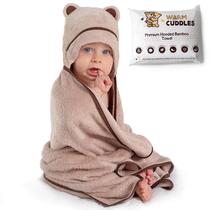 Toalha de banho para bebês Warm Cuddles Premium Rayon Bamboo Beige Toalha de banho para bebês Warm Cuddles Premium Rayon Bamboo Beige