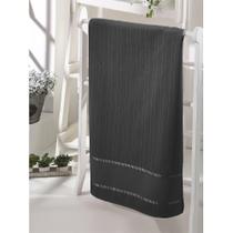 Toalha De Banho Para Bordar Bella - Dohler Preto