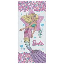 Toalha de Banho Personagens Estampada Menino Menina Barbie Lepper