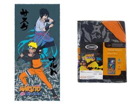 Toalha de Banho Personagens Estampada Menino Menina Naruto Lepper