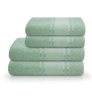 Toalha De Banho Pinta E Borda Camesa Verde Toalha De Banho Pinta E Borda Camesa Verde