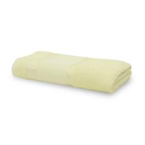 TOALHA DE BANHO PINTA E BORDA VIVIAN CREME 100% ALGODÃO 340G/M² 70x130CM SANTISTA