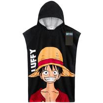Toalha de banho Poncho Get Trend One Piece Black Cotton Kids 9-14Y Toalha de banho Poncho Get Trend One Piece Black Cotton Kids 9-14Y