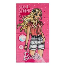Toalha De Banho Praia Aveludada Barbie - Dohler