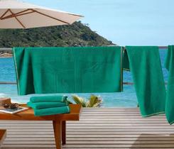 Toalha de Banho Praia Jacq. 70x140cm Cristo Verde Bouton