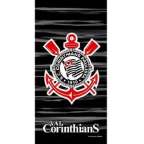 Toalha De Banho Praia Time Aveludada Corinthians Oficial - Buettner