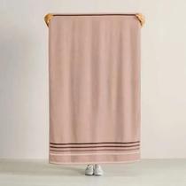 Toalha de Banho Rosa Felpuda Algodão Extra Macia Alta Absorção Super Macia e Absorvente