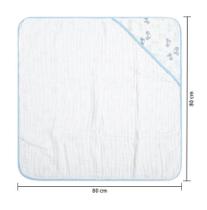 Toalha De Banho Soft Com Capuz Estampada Bike Papi Toalha De Banho Soft Com Capuz Estampada Bike Papi