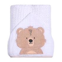 Toalha De Banho Soft Com Capuz Urso Ted Papi