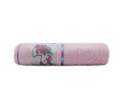 Toalha de Banho Soft Kids 68x1,10 - Rosa cintilante