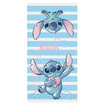 Toalha De Banho Stitch Disney Aveludada Lepper